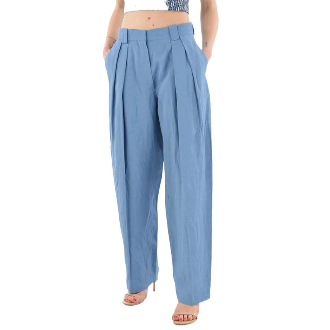 Stella McCartney High-Waist Tailored Trousers