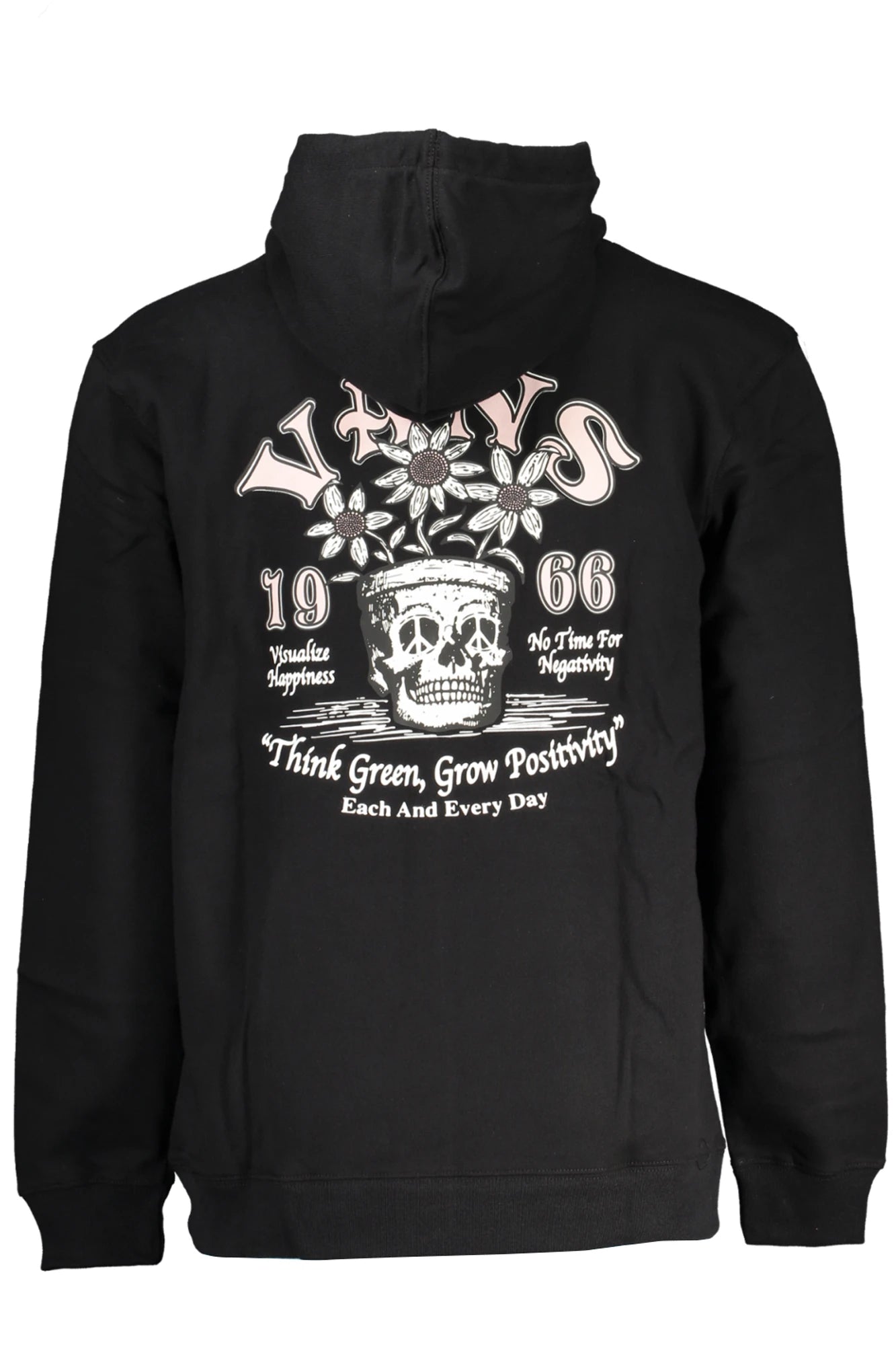 VANS BLACK MEN S ZIPLESS SWEATSHIRT