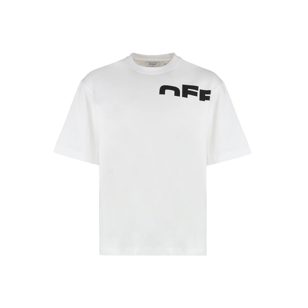 Off - White Logo T-shirt - MEN CLOTHING - OFF - WHITE - Tluxy New