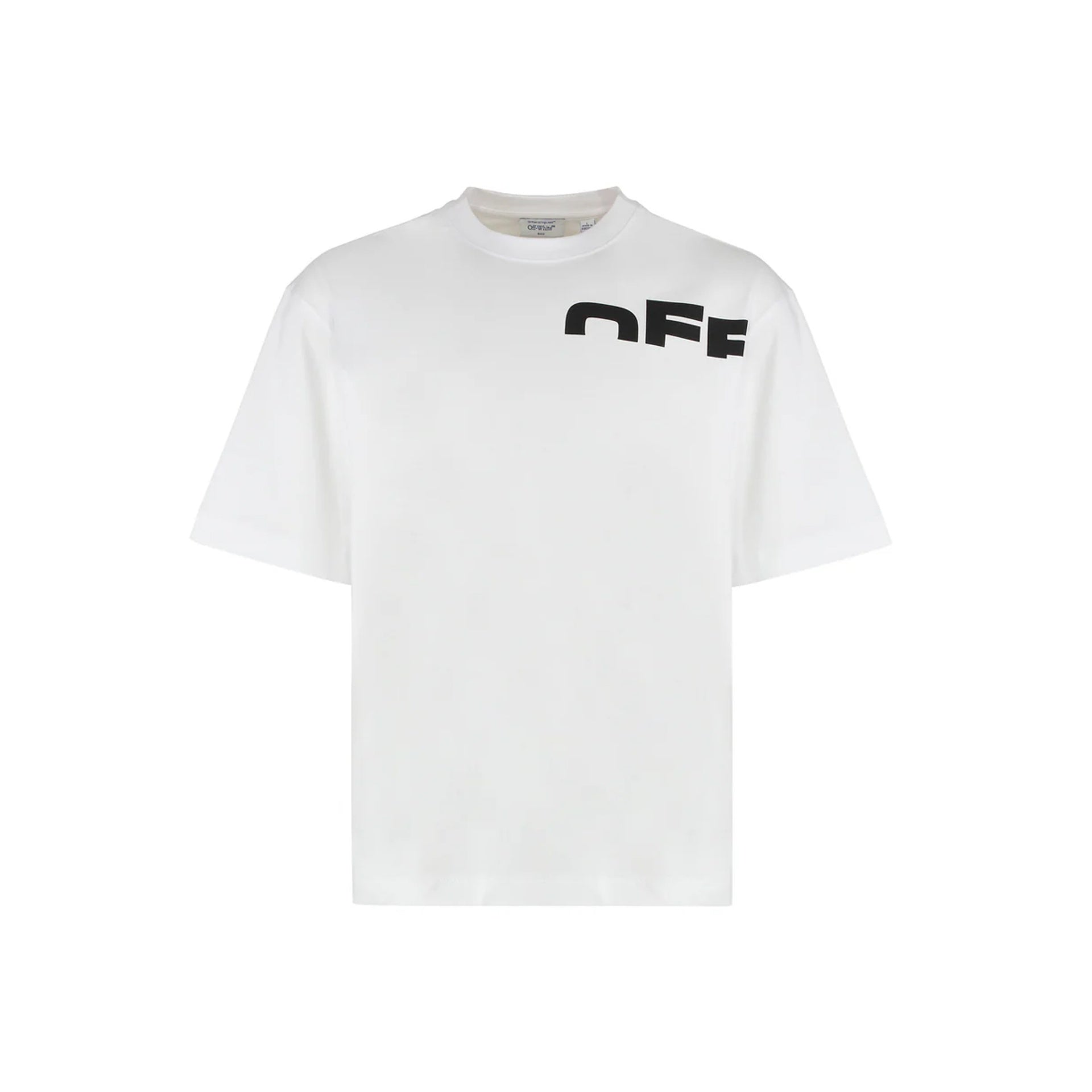 Off - White Logo T-shirt - MEN CLOTHING - OFF - WHITE - Tluxy New
