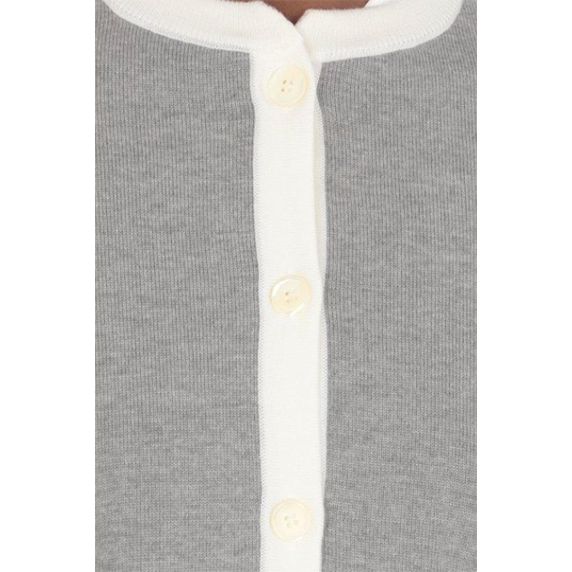 Thom Browne 4- Bar Wool Cardigan – Siebentaschen