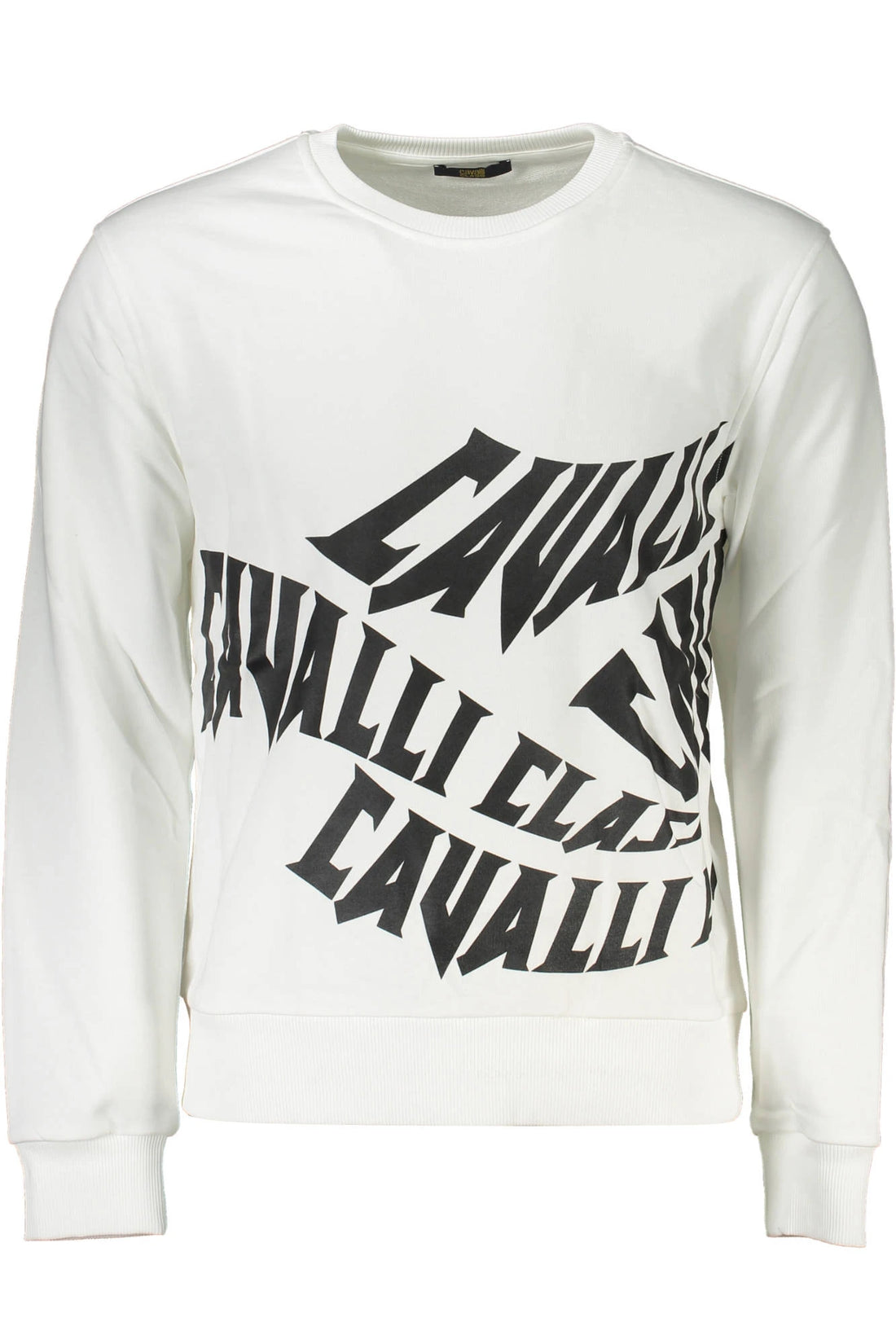 CAVALLI CLASS SWEATSHIRT WITHOUT ZIP MEN WHITE