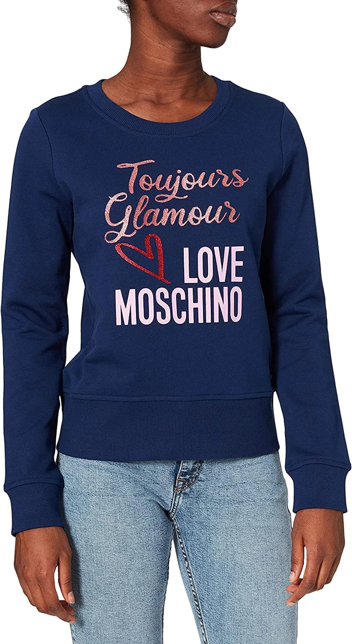 Love Moschino Sweatshirts Blue Woman