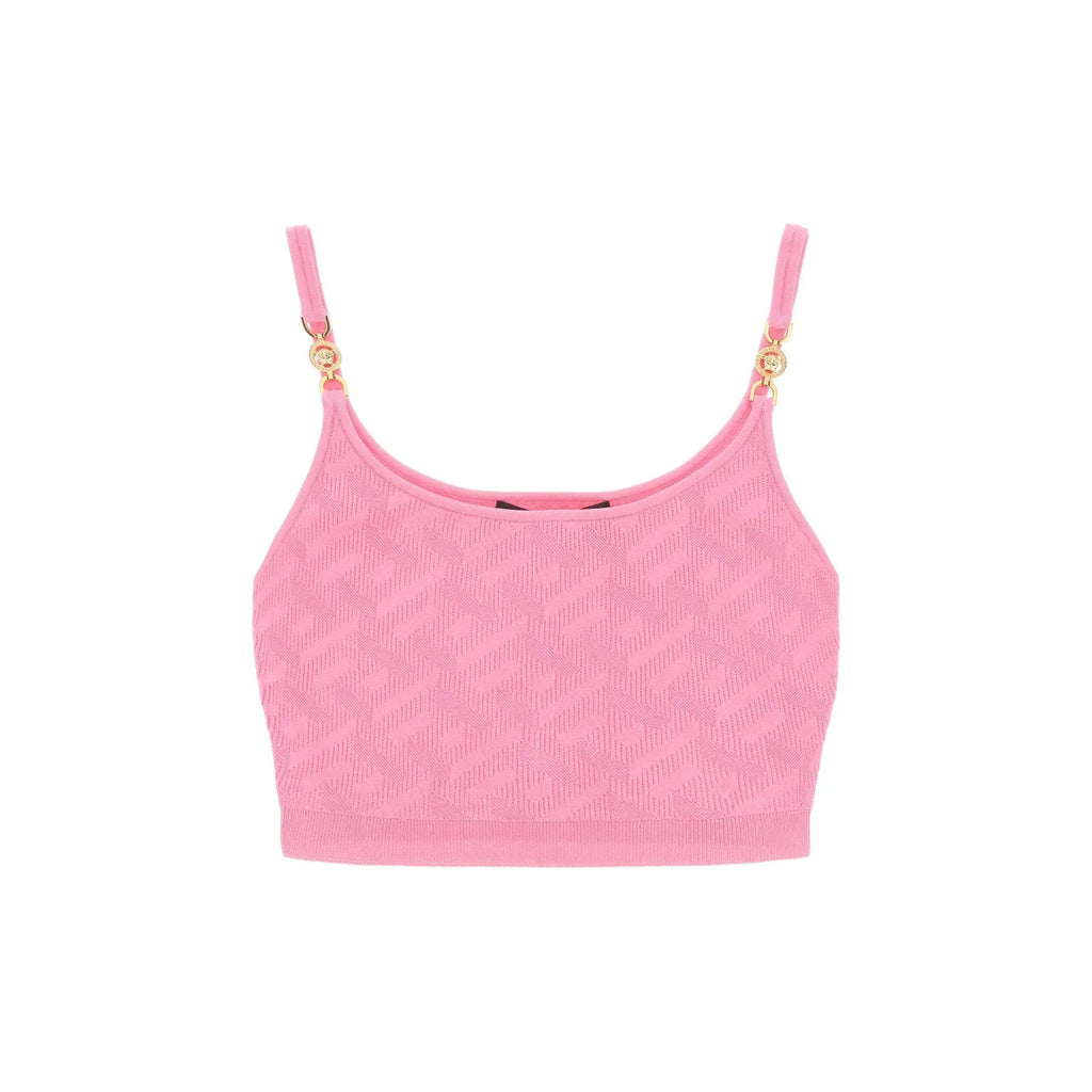Versace La Greca Cropped Top – Siebentaschen