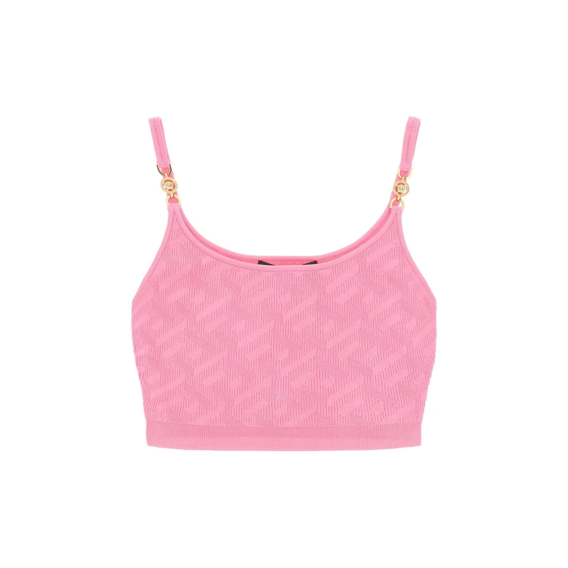 Versace La Greca Cropped Top – Siebentaschen