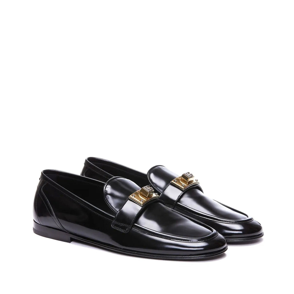 Dolce & Gabbana Leather Loafers - MEN SHOES - DOLCE & GABBANA - Tluxy New