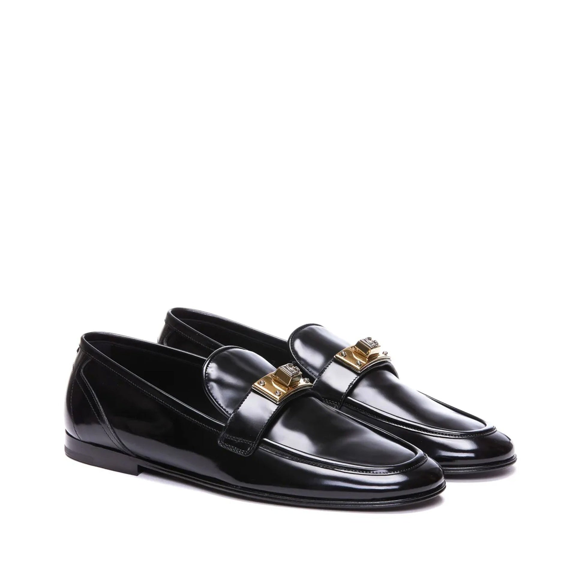 Dolce & Gabbana Leather Loafers - MEN SHOES - DOLCE & GABBANA - Tluxy New