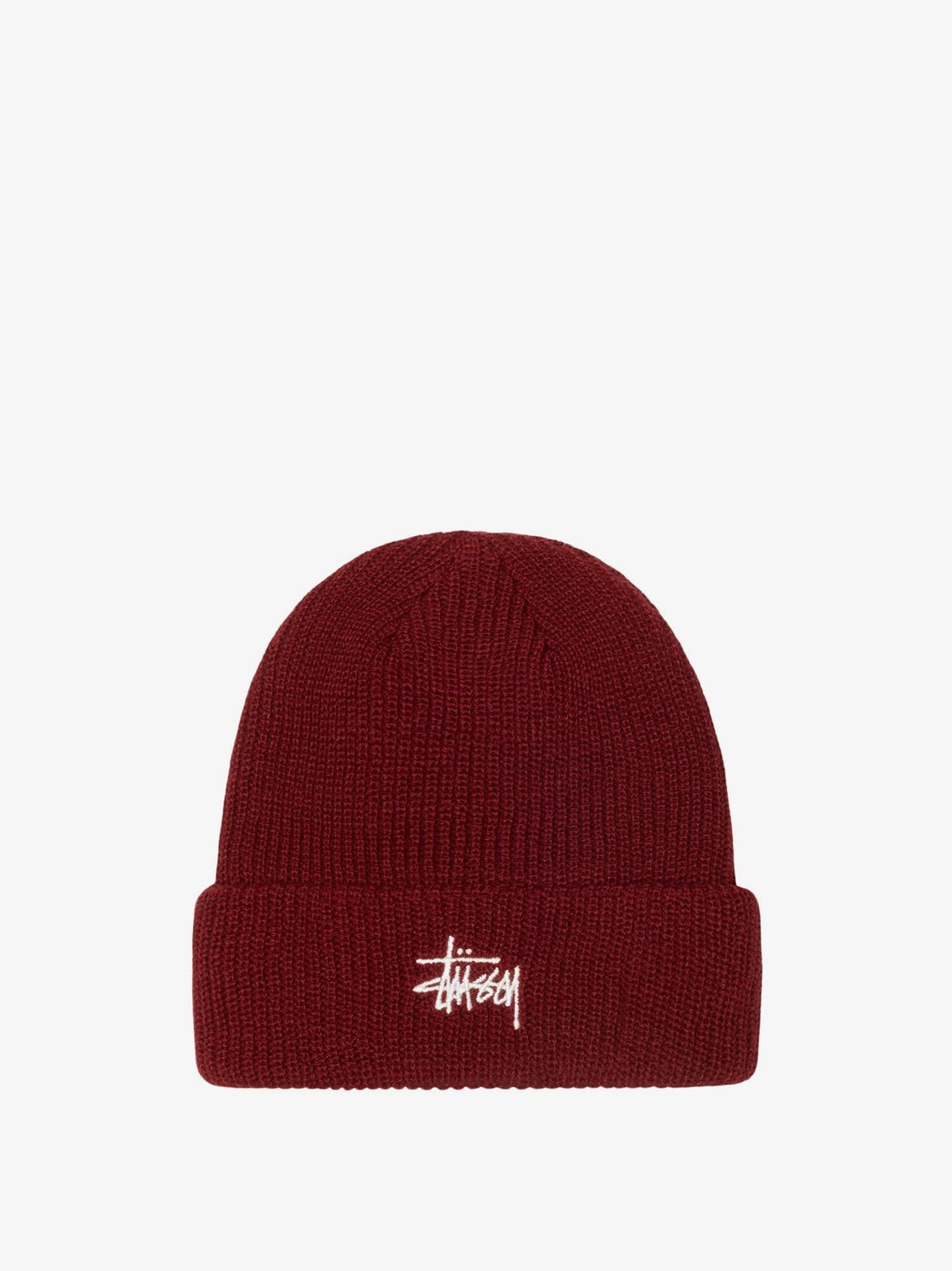STUSSY Beanie ribbed hat