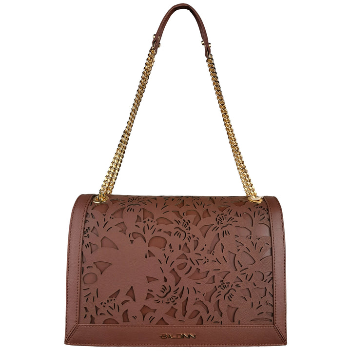 Baldinini Crossbody Bags Brown Woman