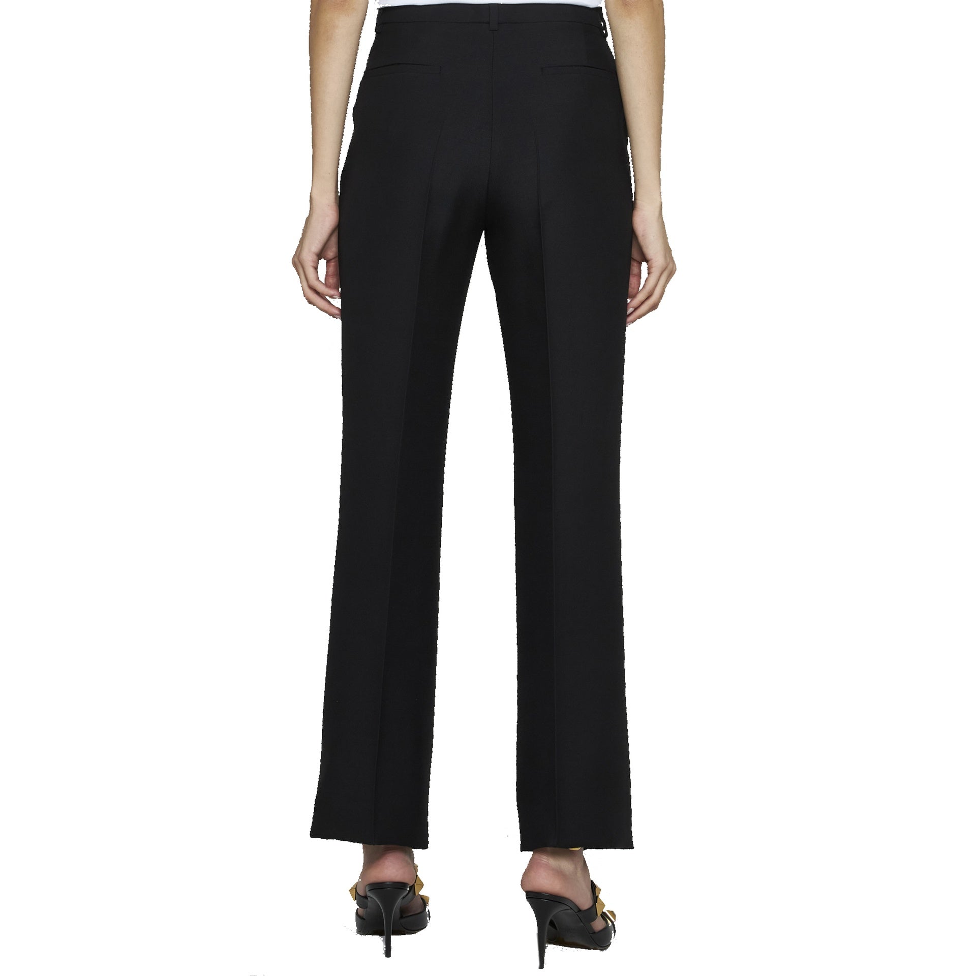Valentino Garavani Valentino Wool And Silk Trousers – Siebentaschen