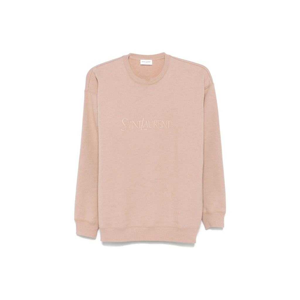 Saint Laurent Cotton Logo Sweatshirt