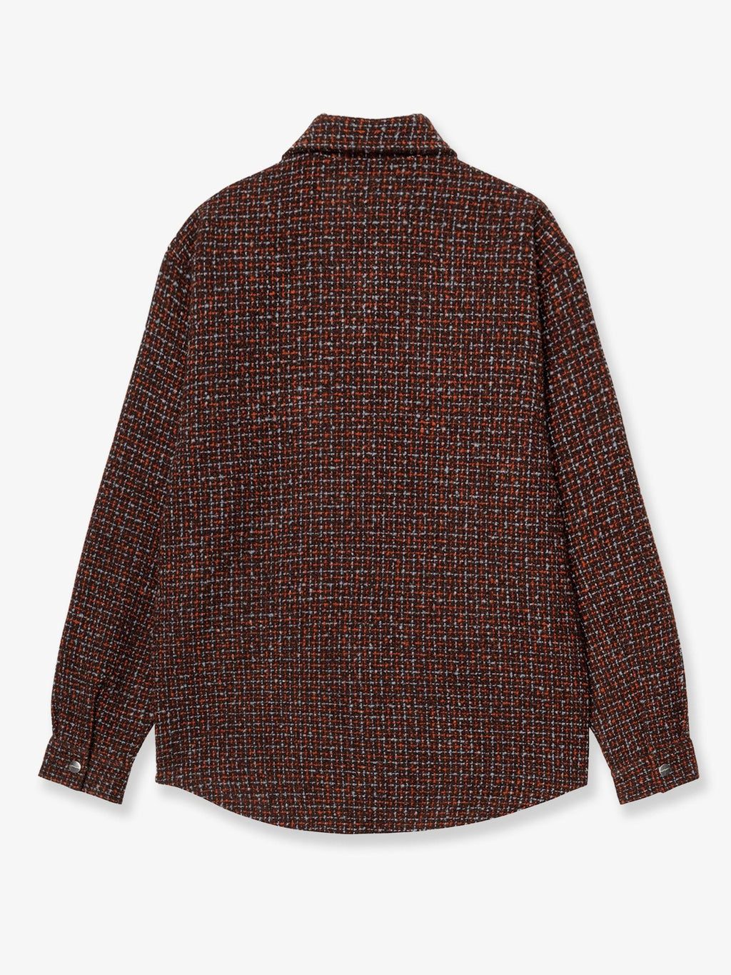 Carhartt Wip Bellamy Shirt Jac jacket with logo patch on the front