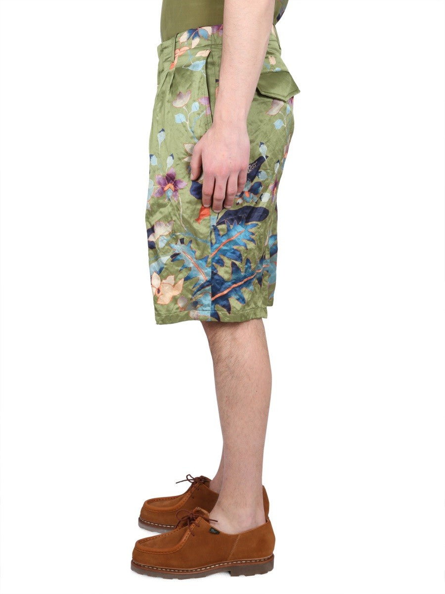 bermuda-shorts-with-floral-print