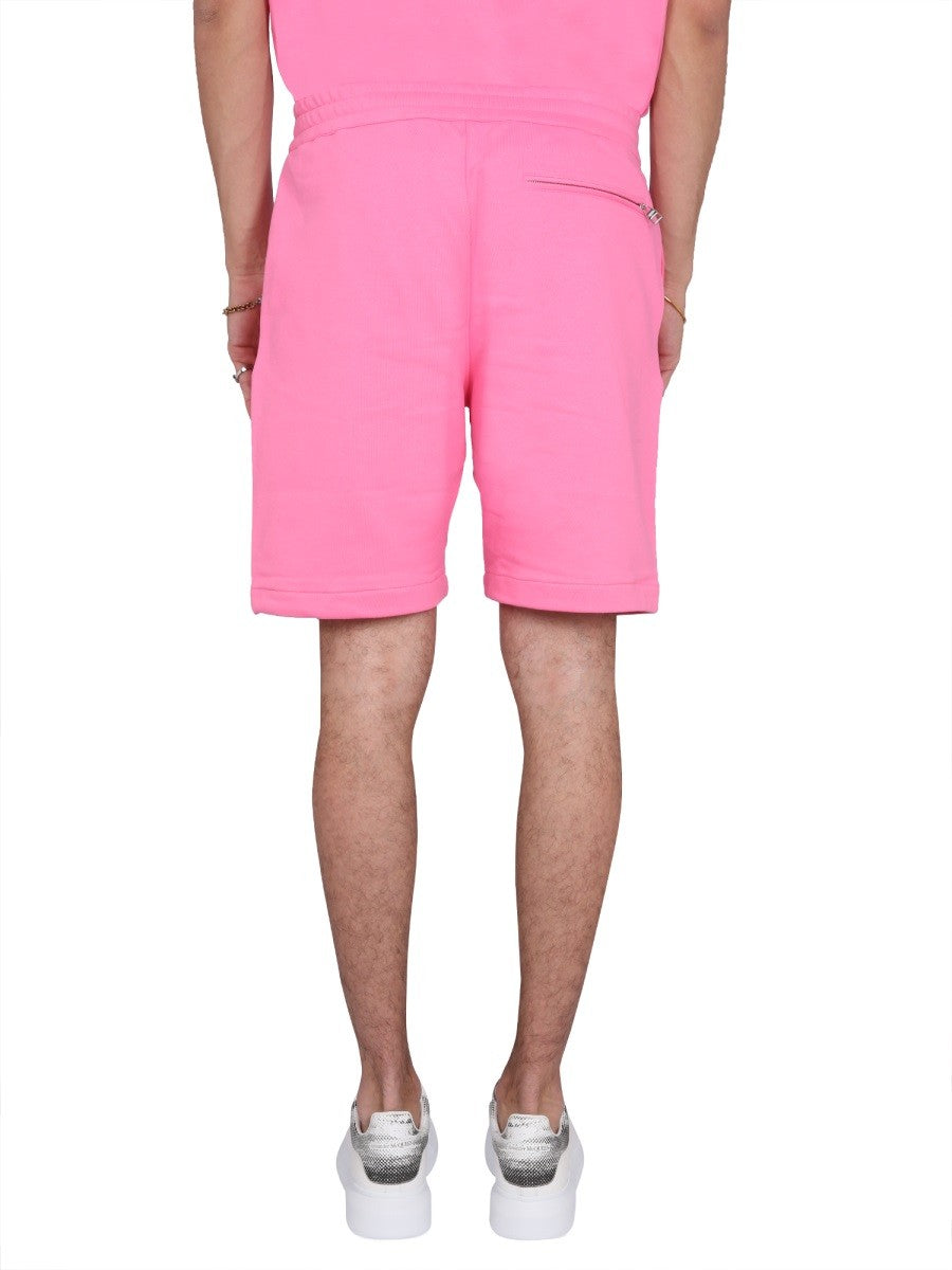 bermuda-shorts-with-graffiti-logo-print