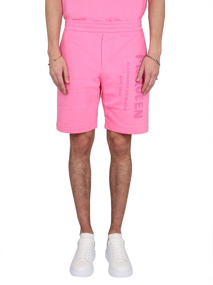 bermuda-shorts-with-graffiti-logo-print