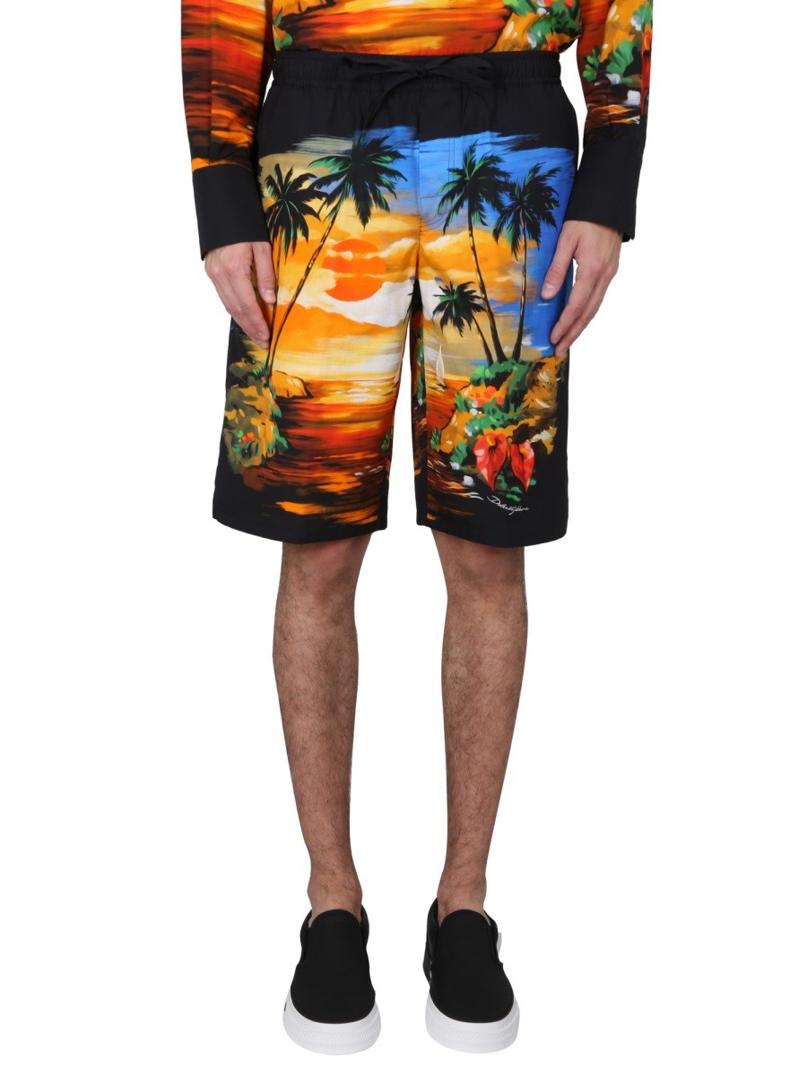 bermuda-shorts-with-hawaii-print