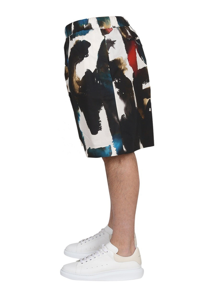 bermuda-with-logo-print