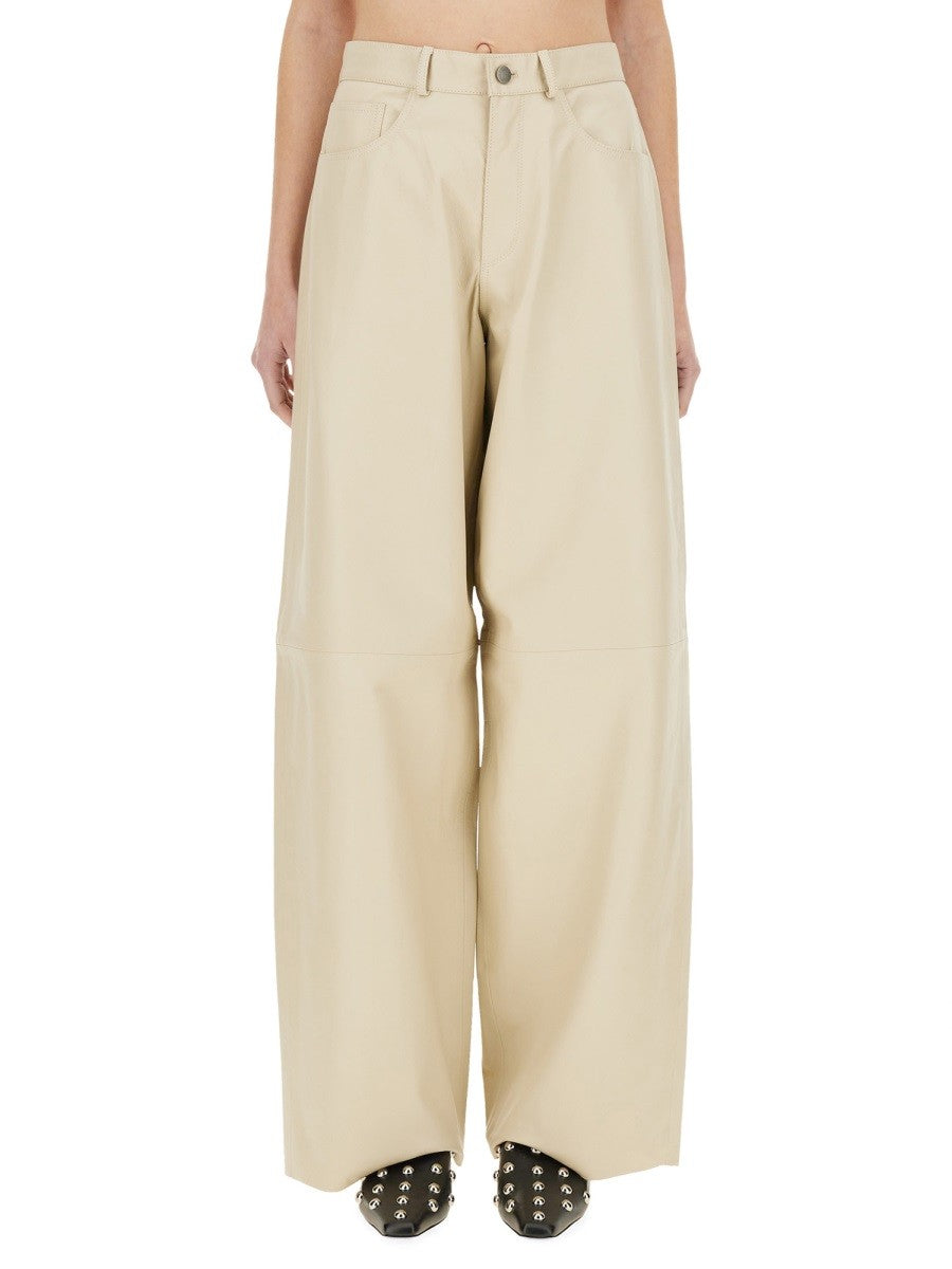 Haikure PANTALONE "BETHANY" IN PELLE