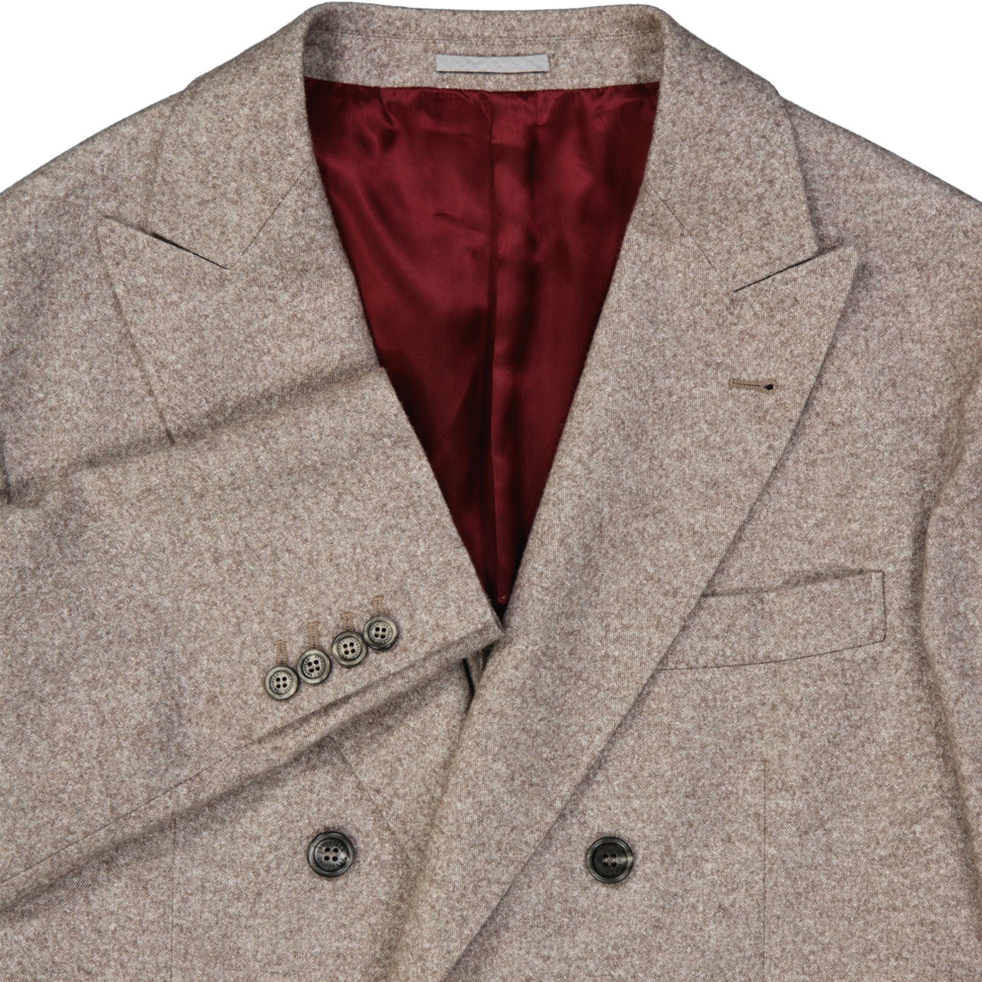 Brunello Cucinelli Double-Breasted Wool Jacket