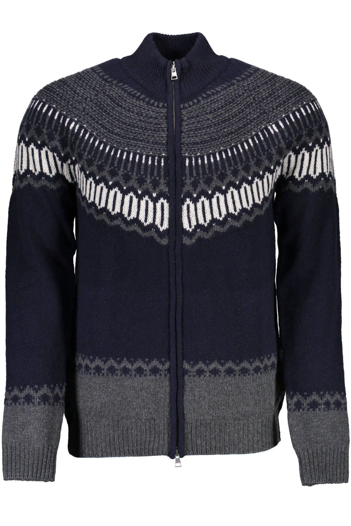 GANT CARDIGAN MEN BLUE