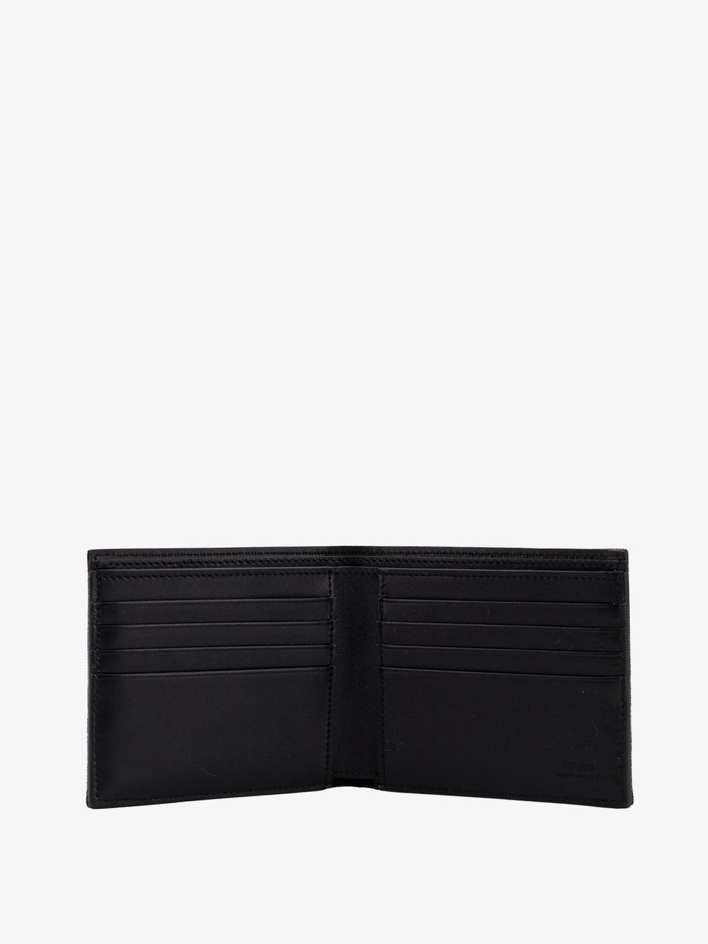 Fendi Bifold FF jacquard fabric wallet