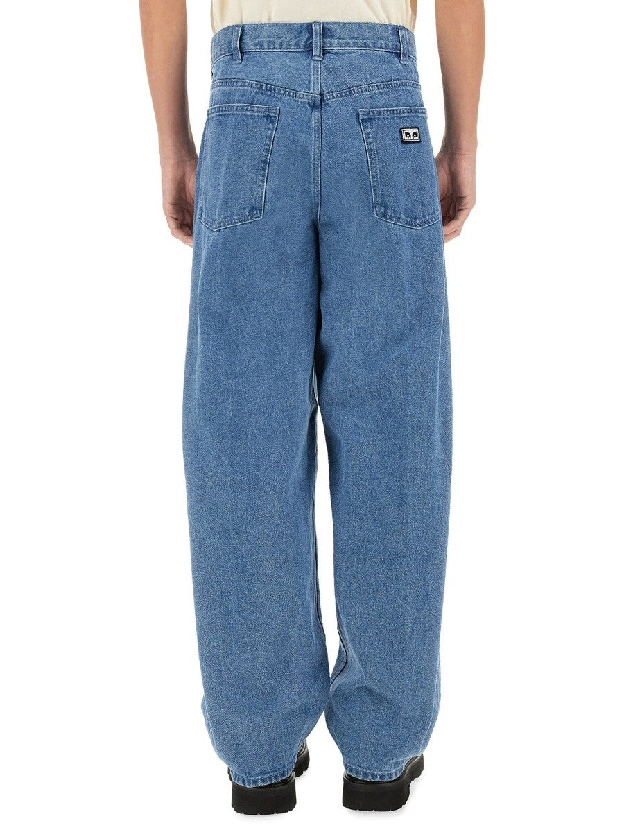 OBEY BIGWIG BAGGY JEANS