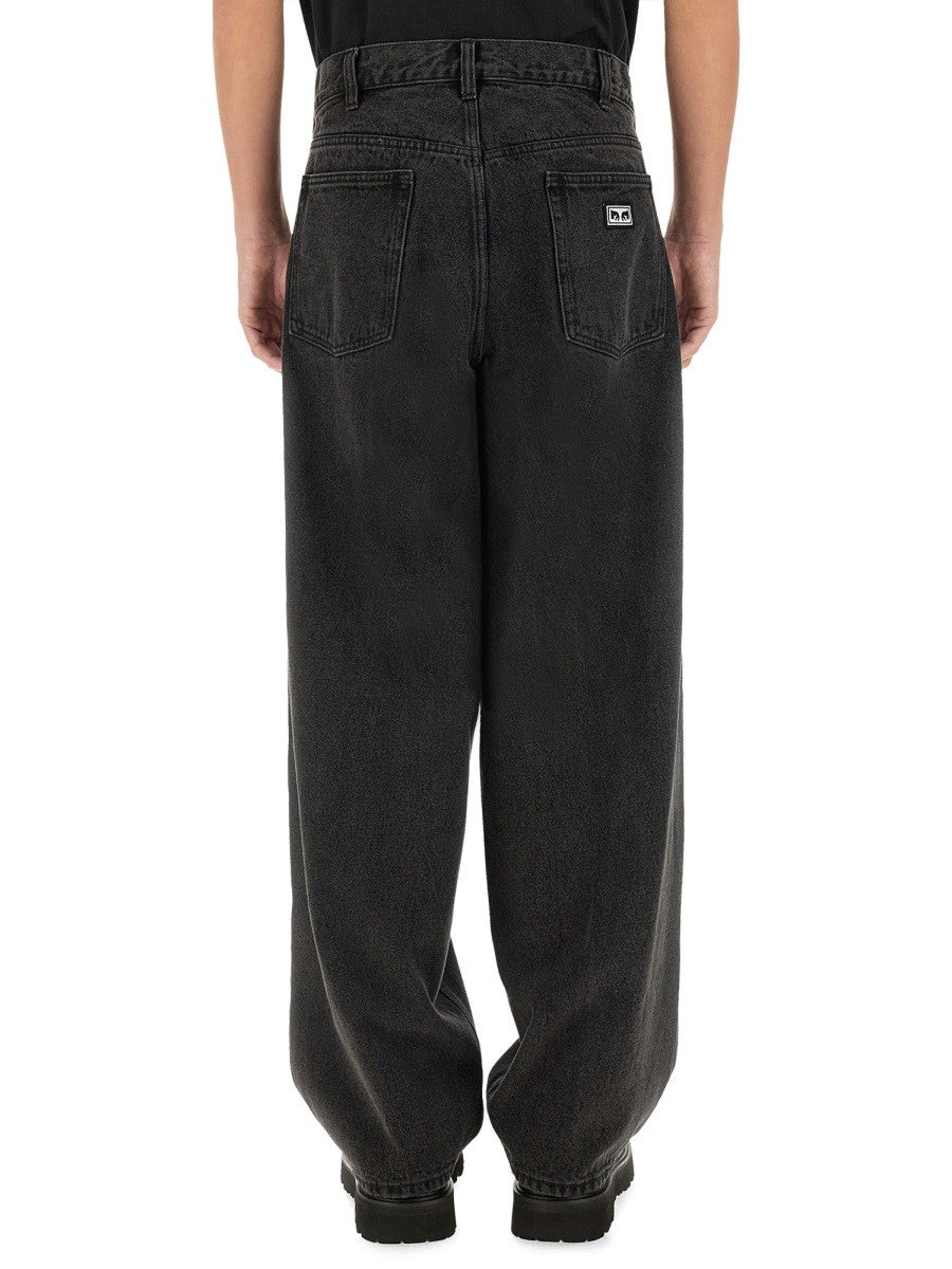 OBEY BIGWIG BAGGY JEANS