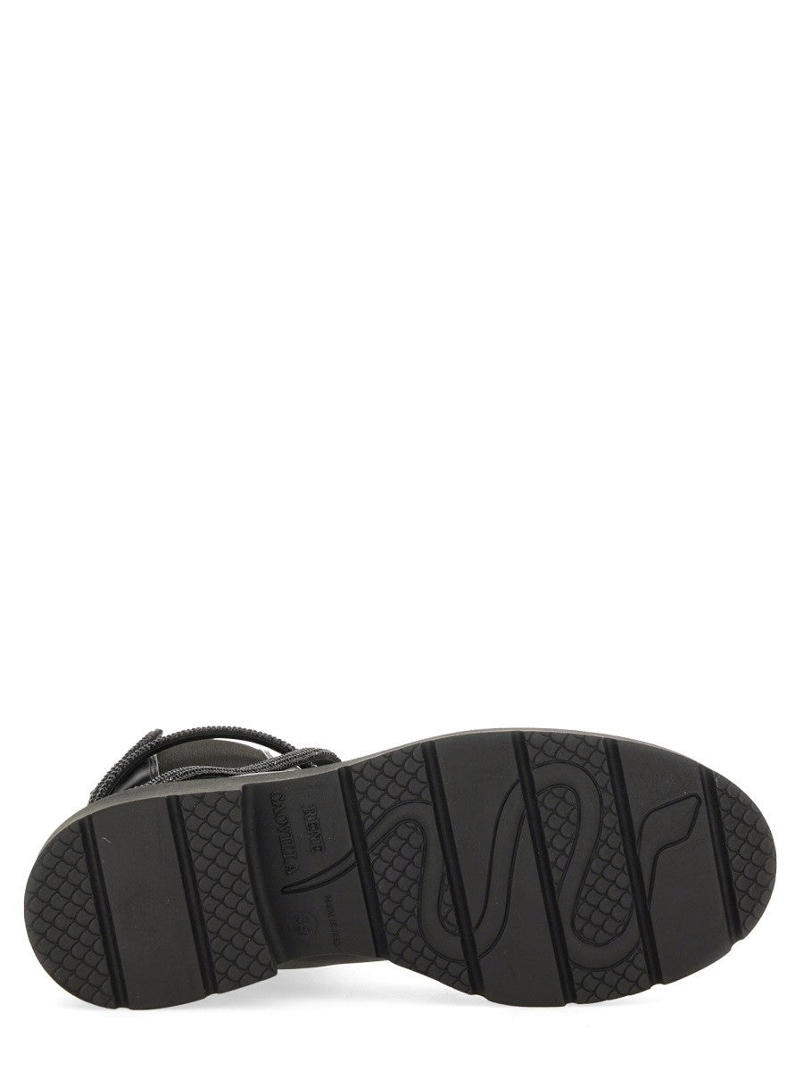 RENE CAOVILLA "BIKER CLEO COMBAT" BOOT