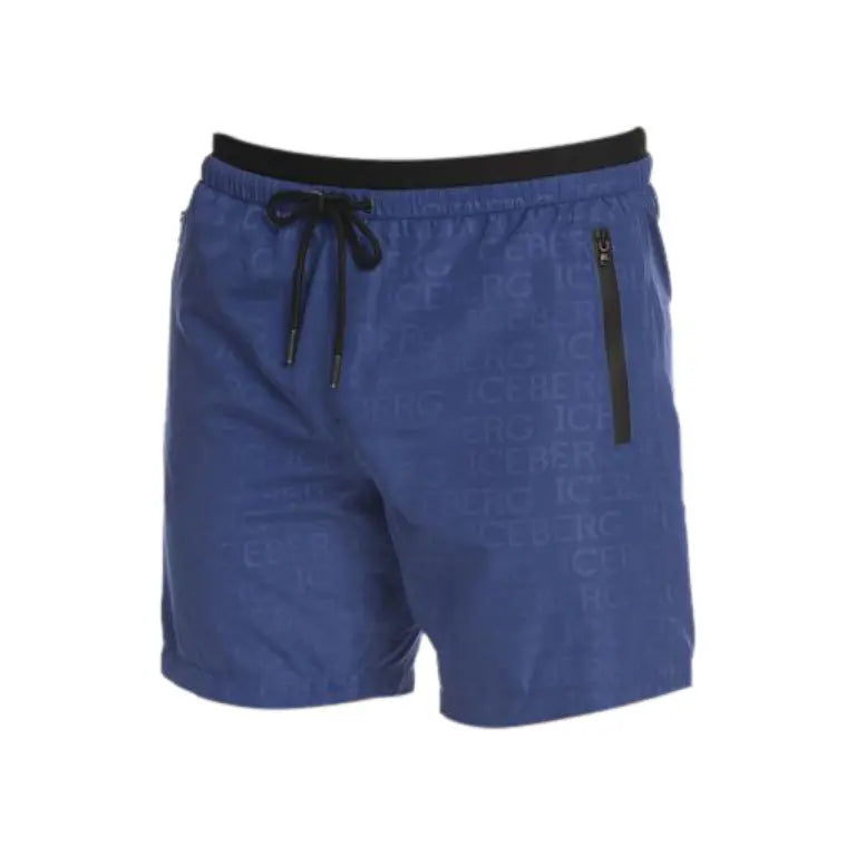 Iceberg Blue Men Swim Shorts