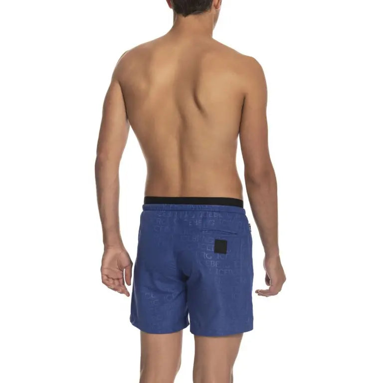 Iceberg Blue Men Swim Shorts