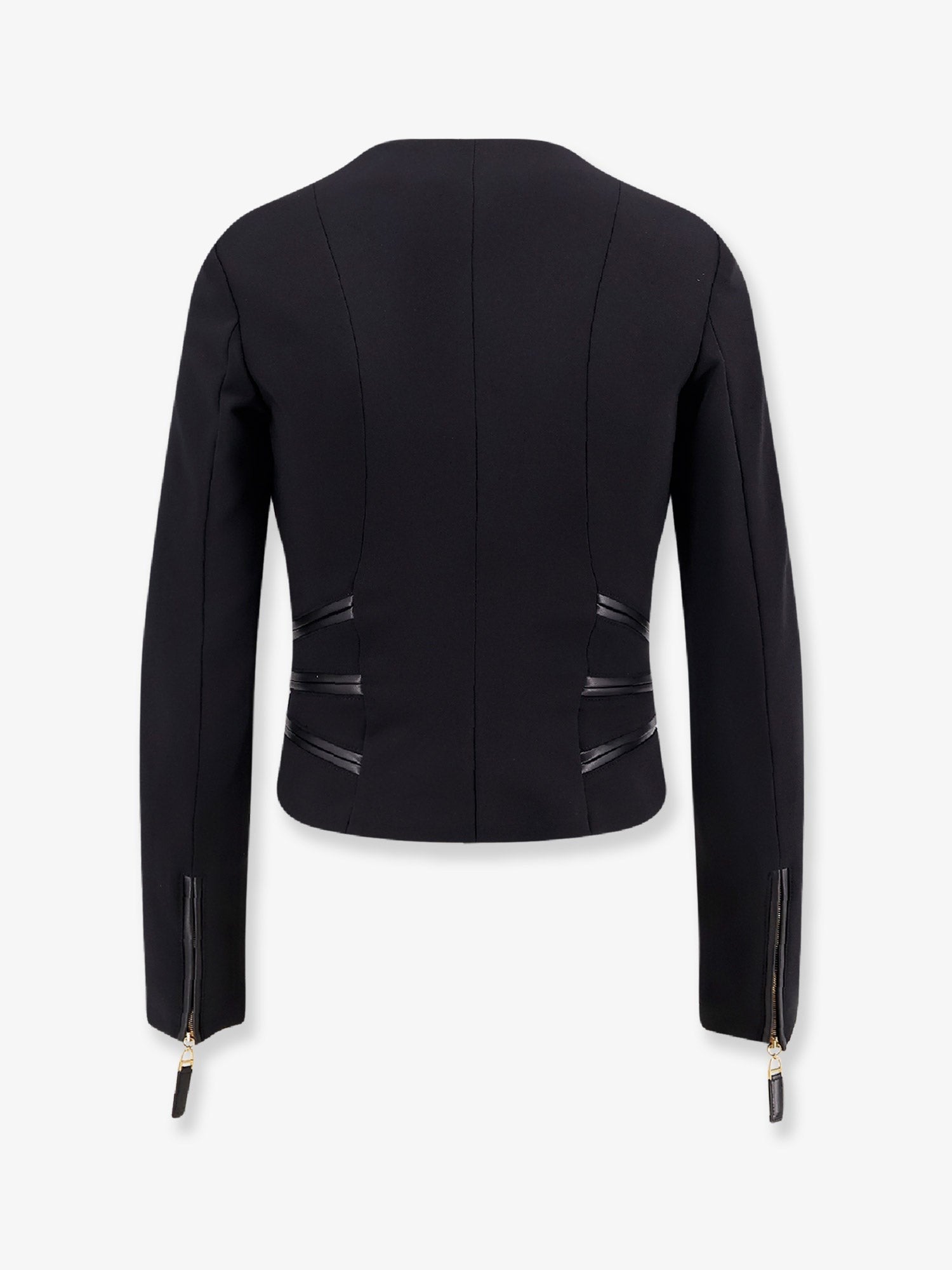 Elisabetta Franchi Blazer with pockets and zip