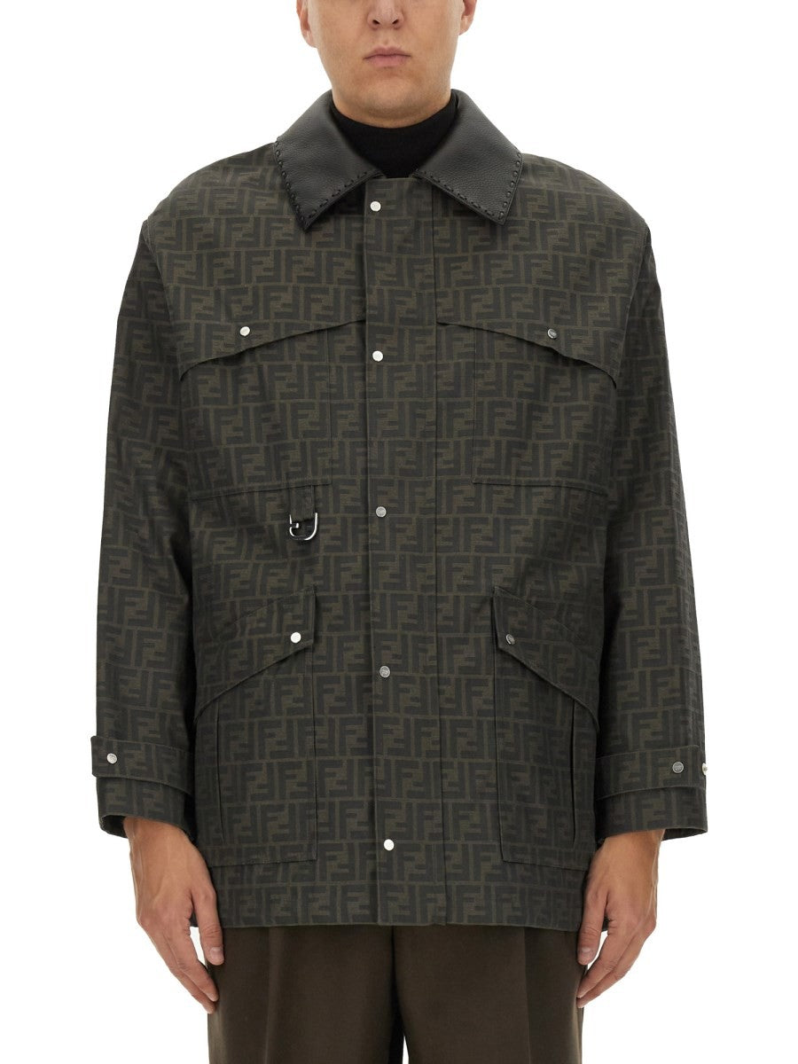 Fendi BLOUSON IN JACQUARD "FF"