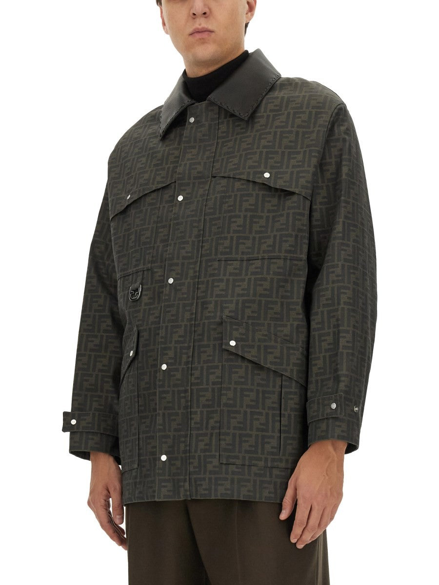Fendi BLOUSON IN JACQUARD "FF"