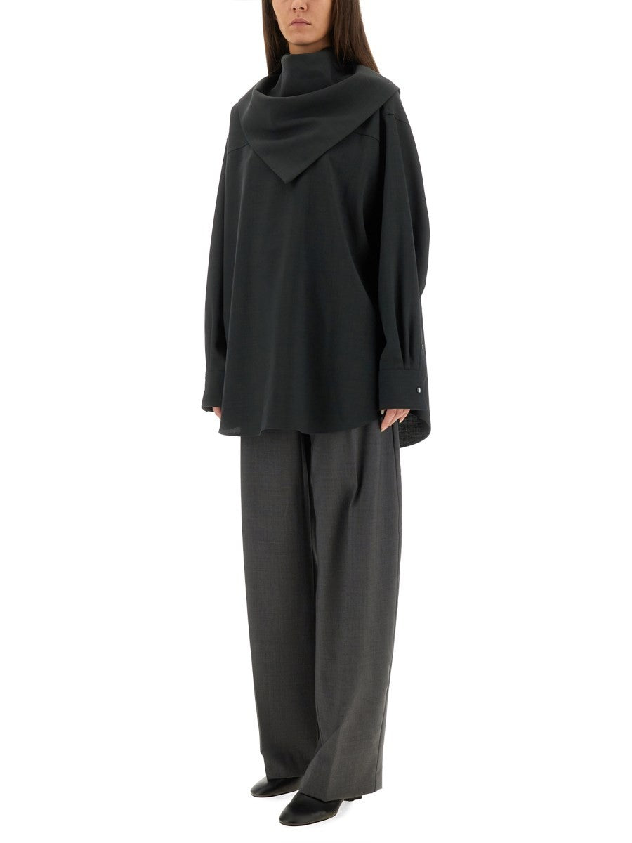 AMI PARIS BLUE BANDANA