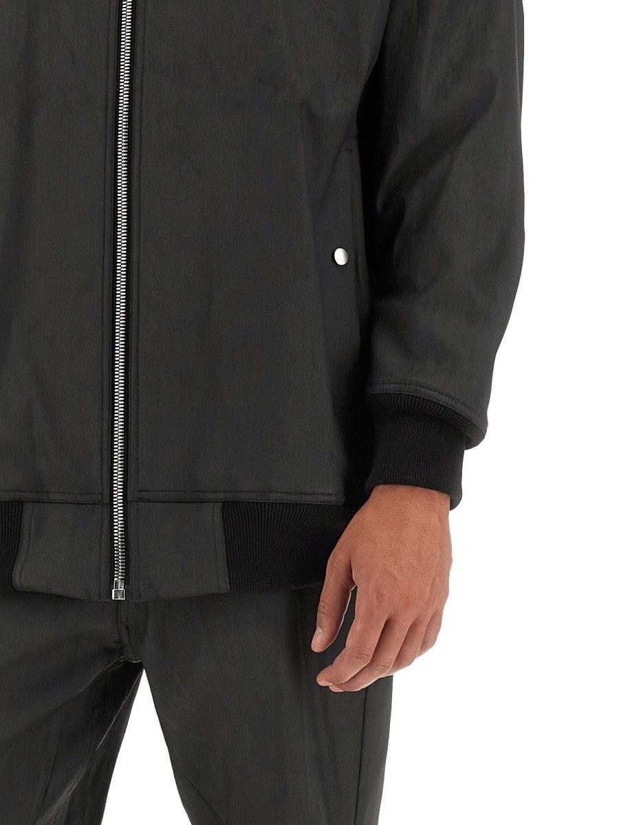 RICK OWENS BOMBER WITH ZIP