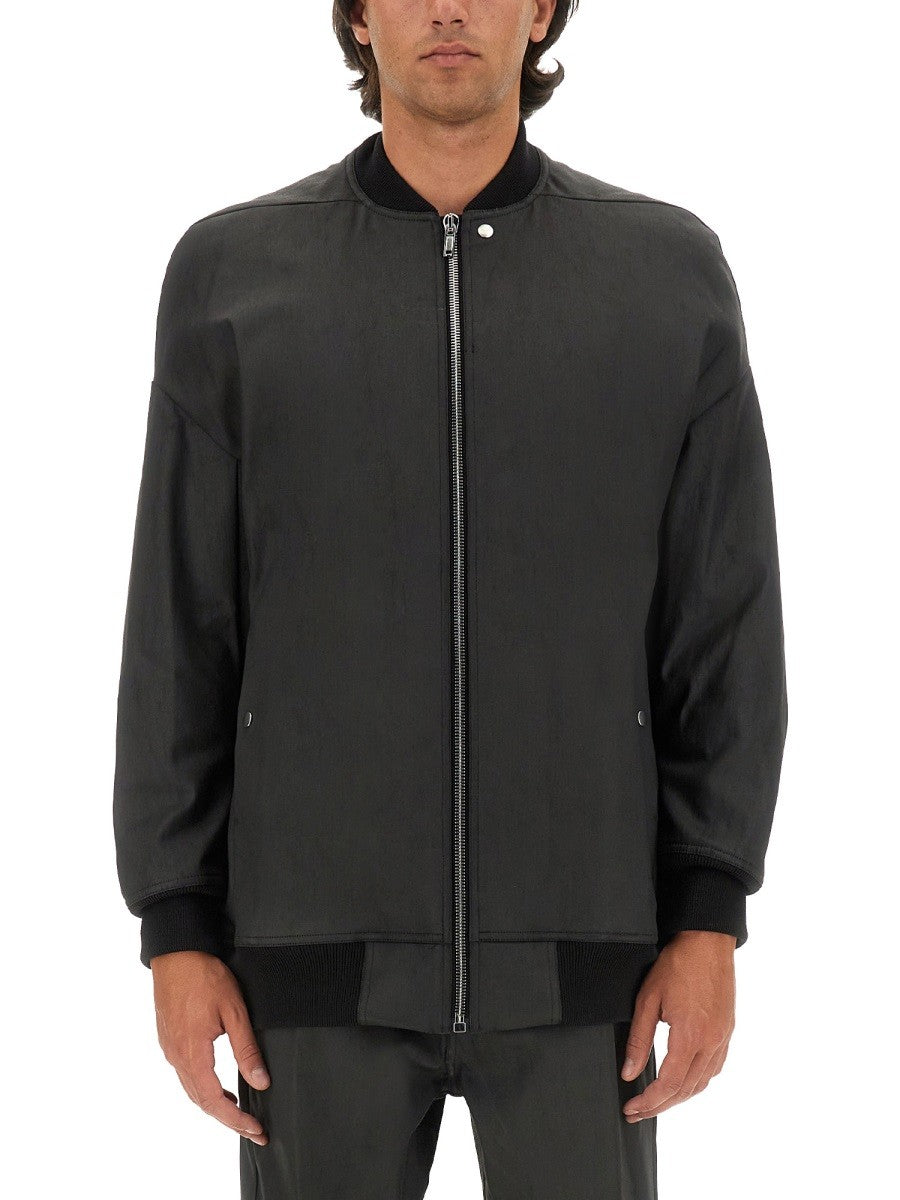 RICK OWENS BOMBER WITH ZIP