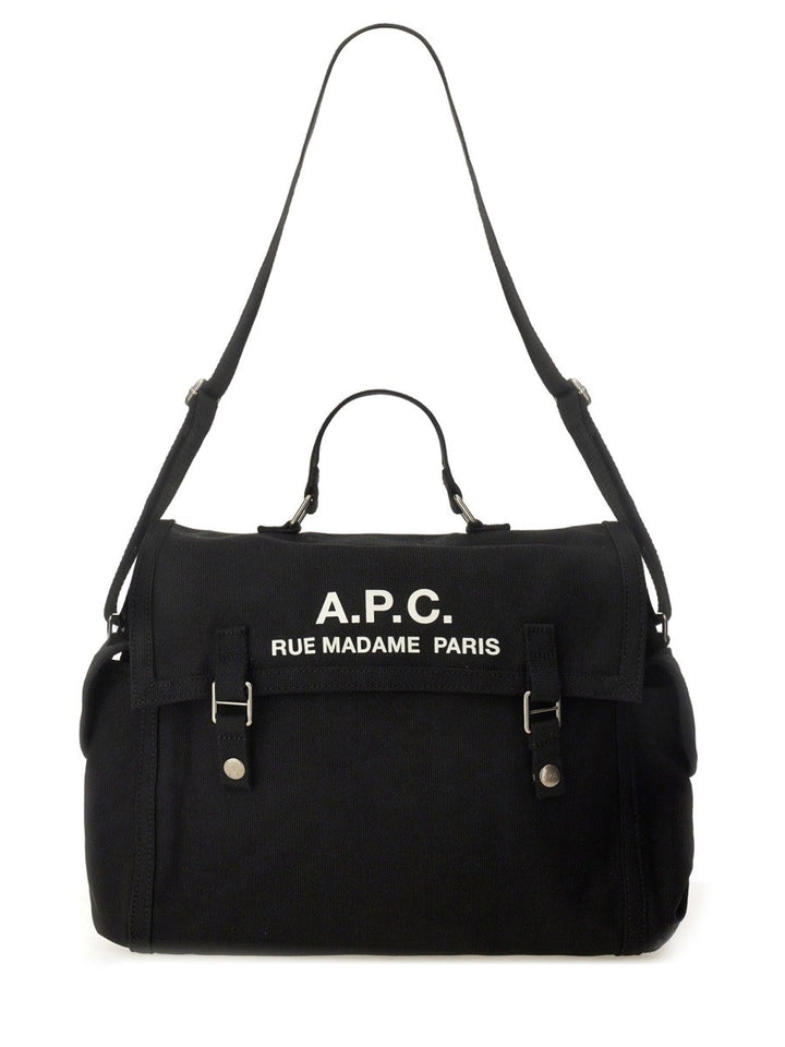 A.P.C. SHOULDER BAG WITH LOGO