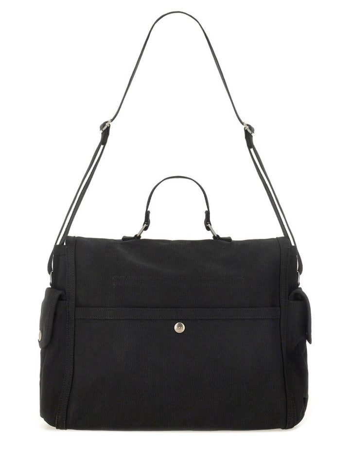 A.P.C. SHOULDER BAG WITH LOGO