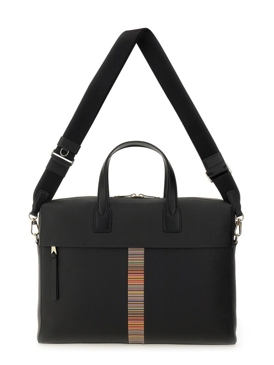 PAUL SMITH "SIGNATURE STRIPE" BAG