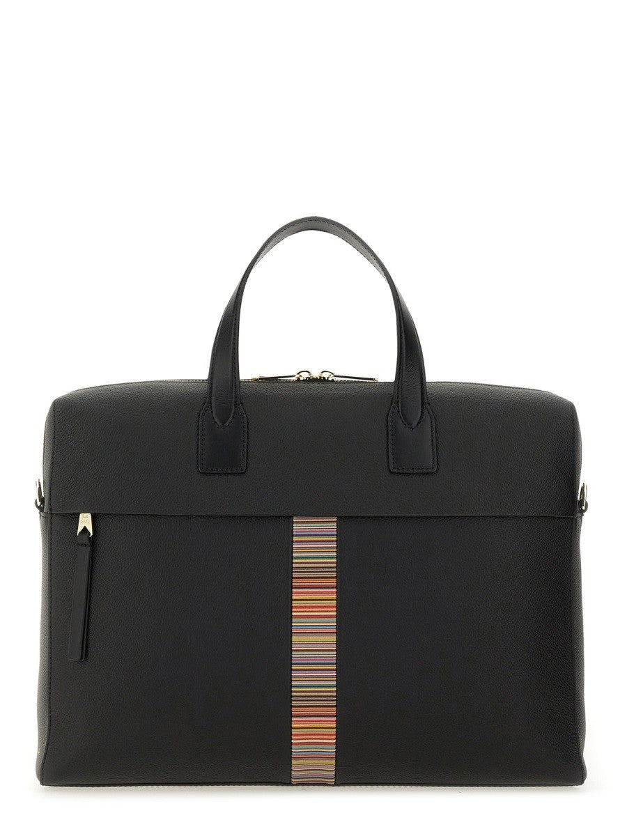 PAUL SMITH "SIGNATURE STRIPE" BAG