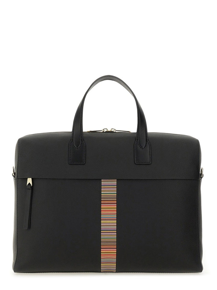 PAUL SMITH "SIGNATURE STRIPE" BAG