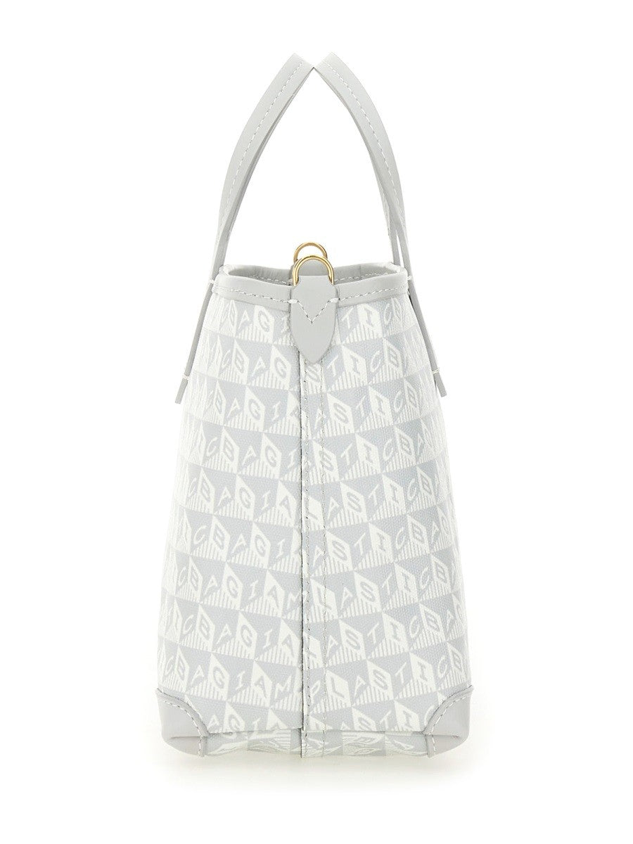 ANYA HINDMARCH "I AM A PLASTIC BAG WINK" TOTE BAG XS