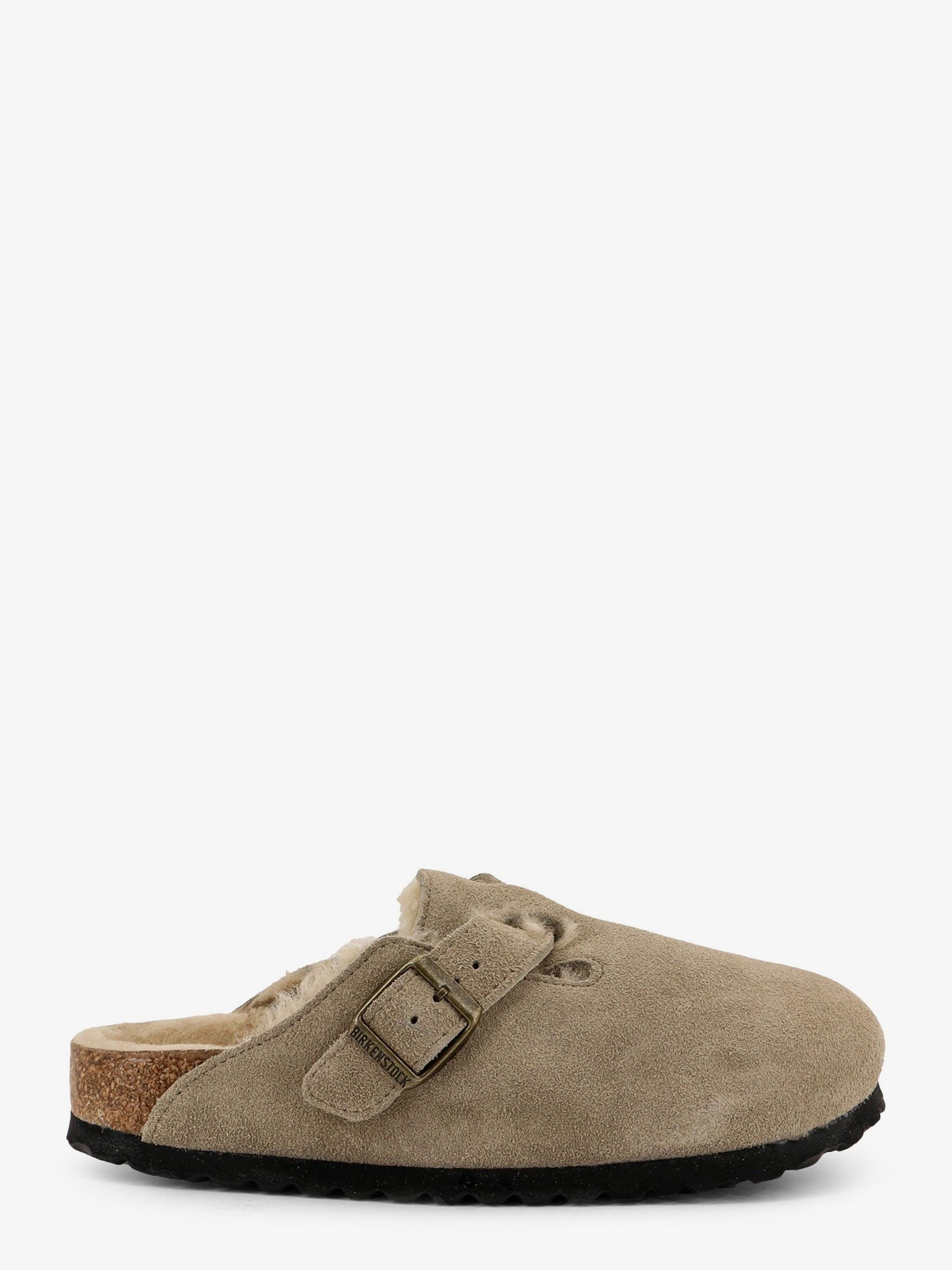 Birkenstock Boston Shearling suede mule