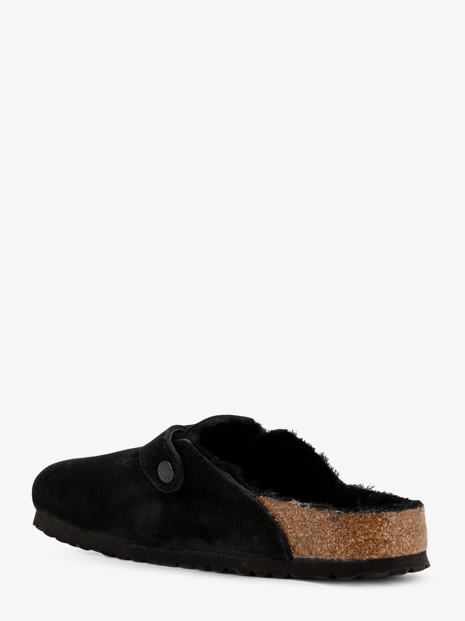 Birkenstock Boston VL/Shearling suede mule