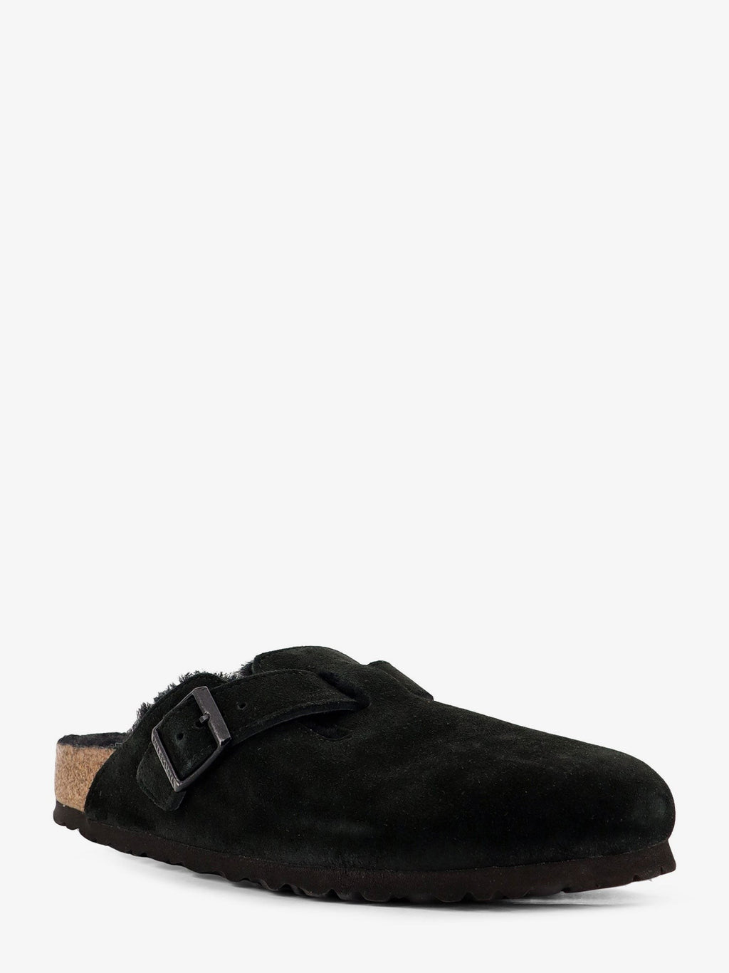 Birkenstock Boston VL/Shearling suede mule