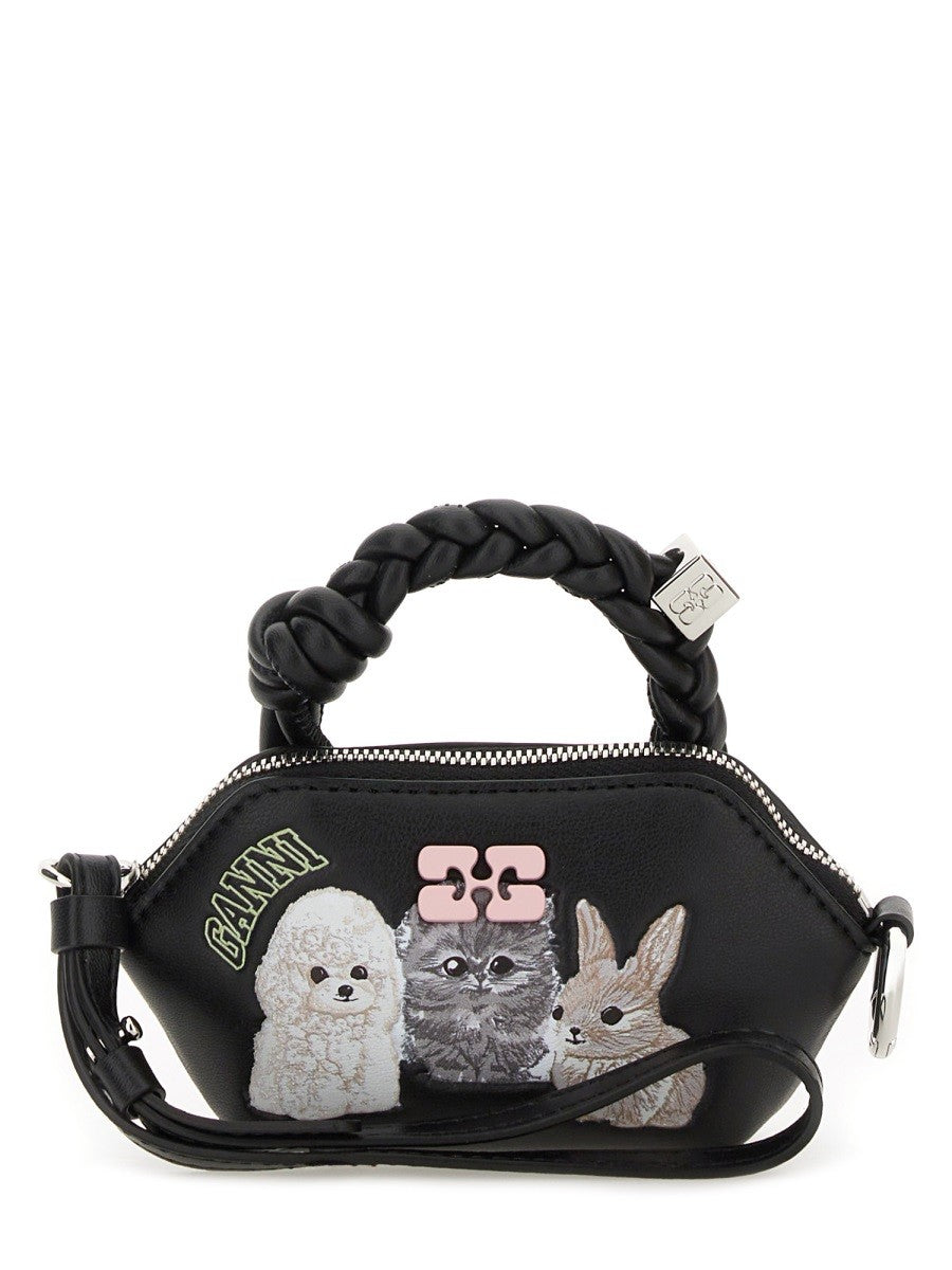 GANNI BOU NANO "ANIMALS" BAG
