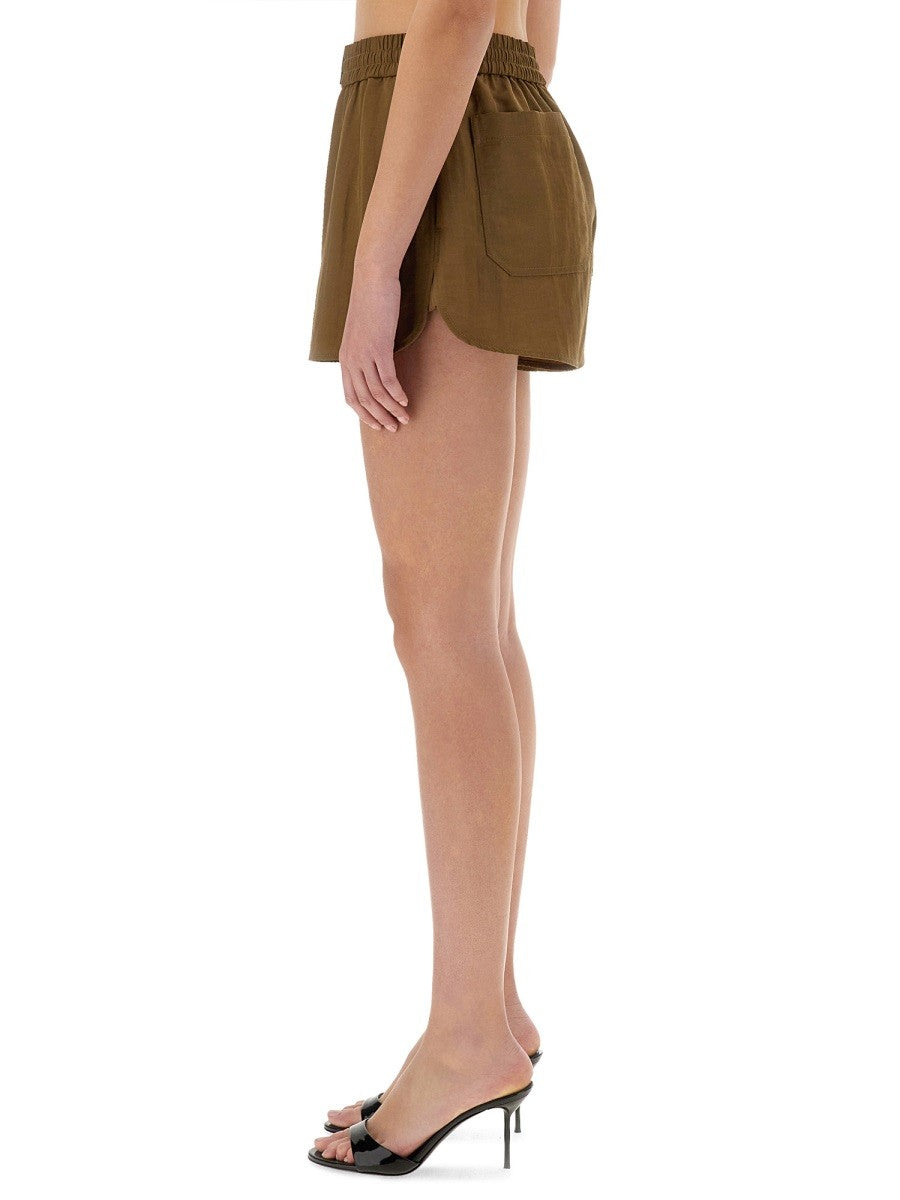 Helmut Lang BOXER SHORTS WITH PLEATS