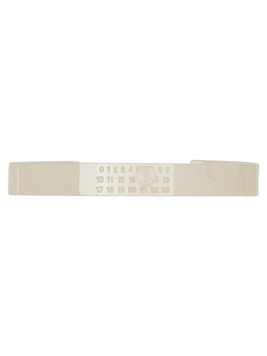 MM6 MAISON MARGIELA NUMERIC SIGNATURE RIGID BRACELET