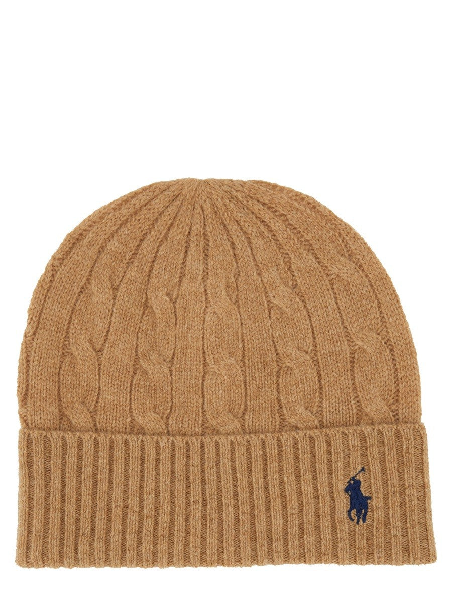 Polo Ralph Lauren BRAIDED WOOL AND CASHMERE BEANIE