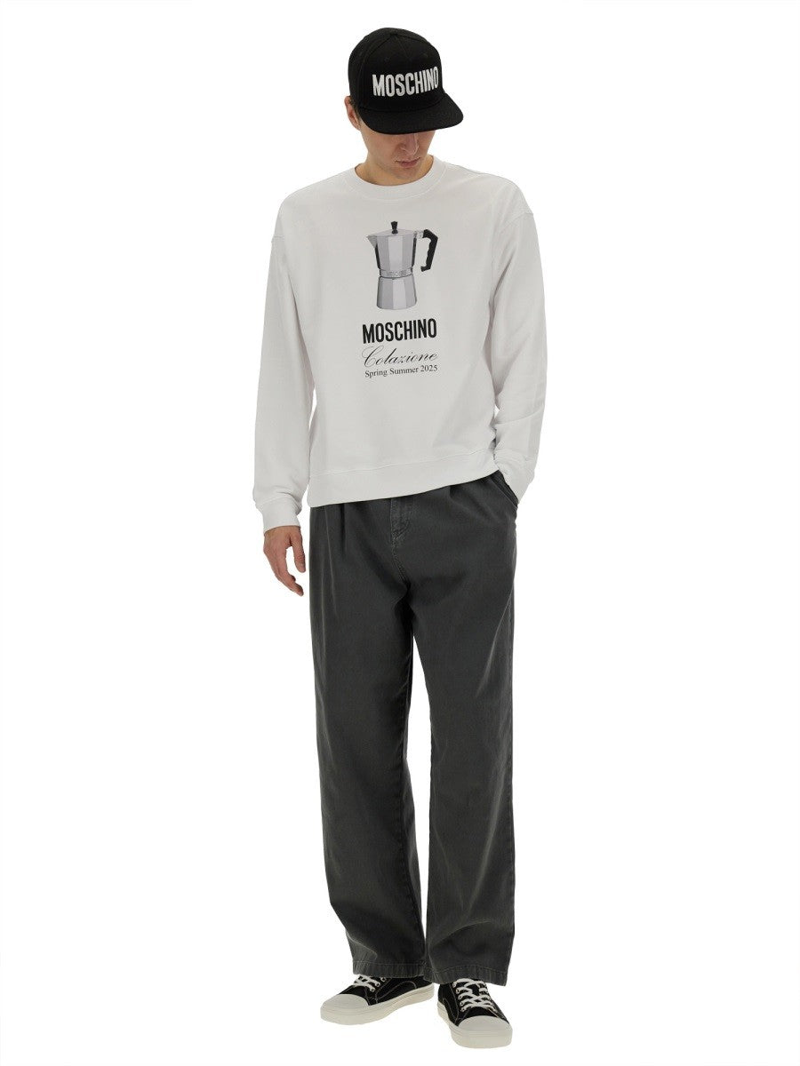 Moschino "BREAKFAST" SWEATSHIRT